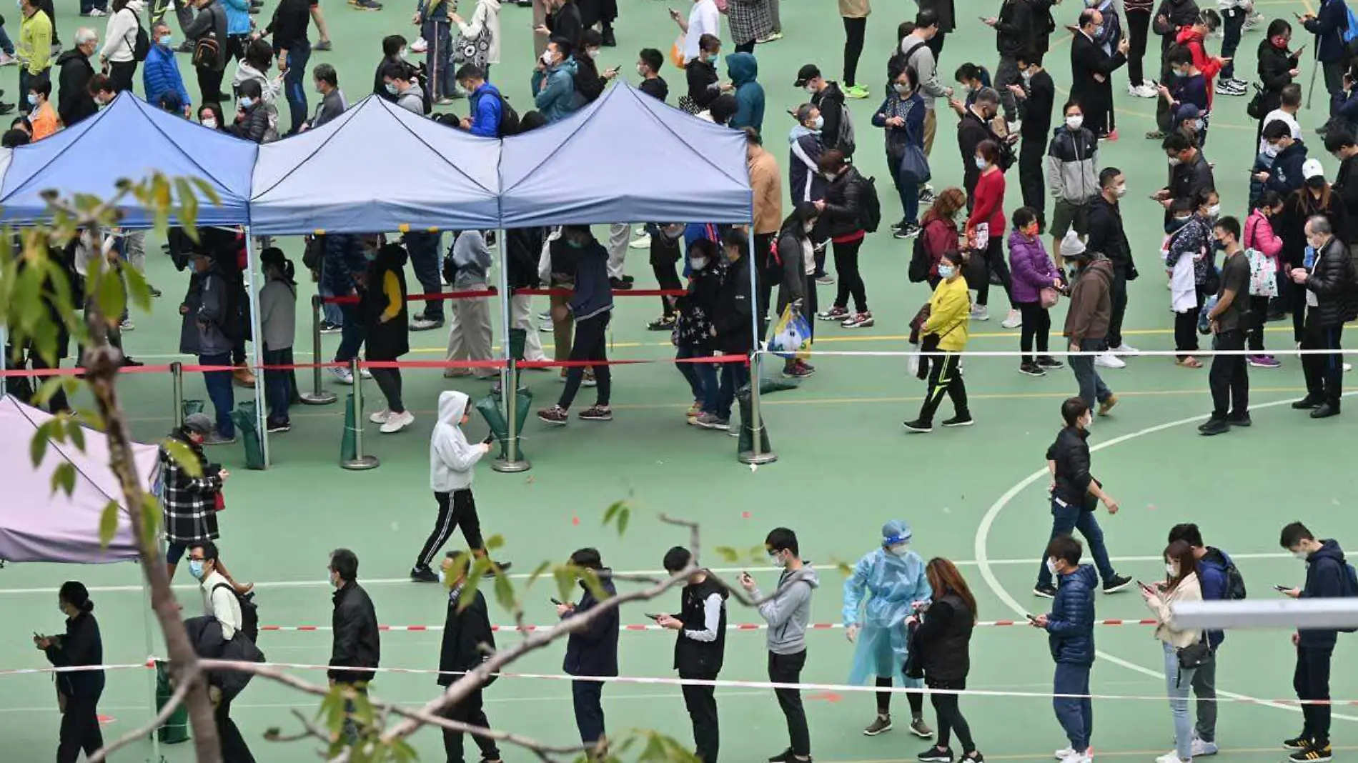 Hong Kong.Covid-AFP